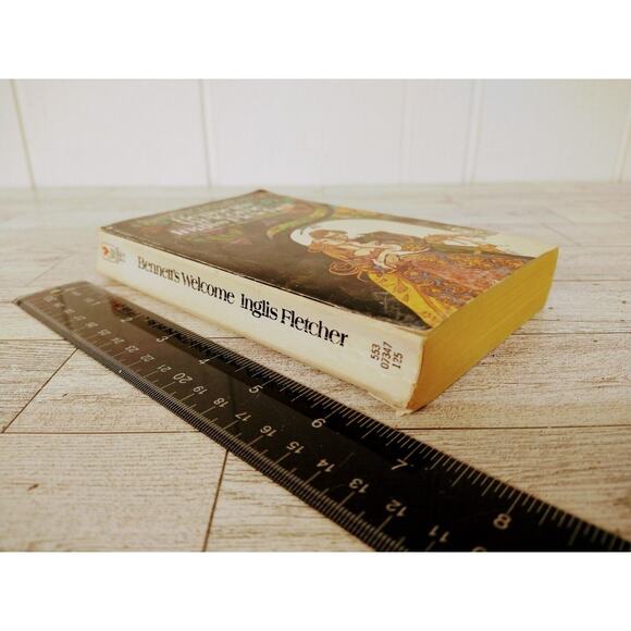 Vtg 1972‎ Bennett's Welcome - Inglis Fletcher - Bantam PB Historical Romance - Picture 5 of 11